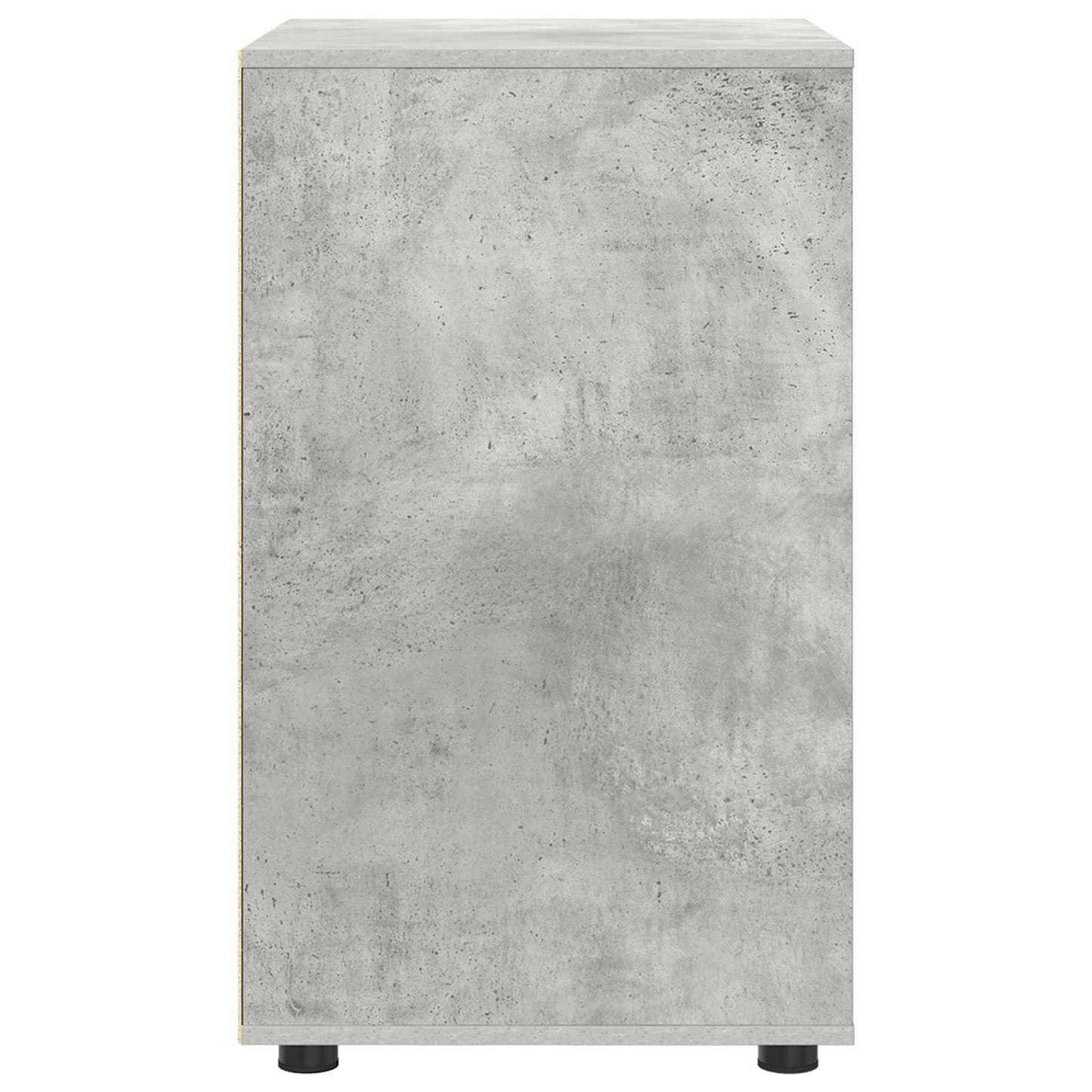 Opbevaringsskab Beton Grå 60 x 48 x 81 cm Konstrueret træ
