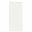 Sengeborde 2 pcs Hvid 40 x 30 x 467 cm Konstrueret træ