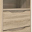 Sengeborde 2 stk. Sonoma eg 40 x 30 x 467 cm Konstrueret træ