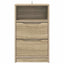Sengeborde 2 pcs Sonoma eg 40 x 30 x 467 cm Konstrueret træ