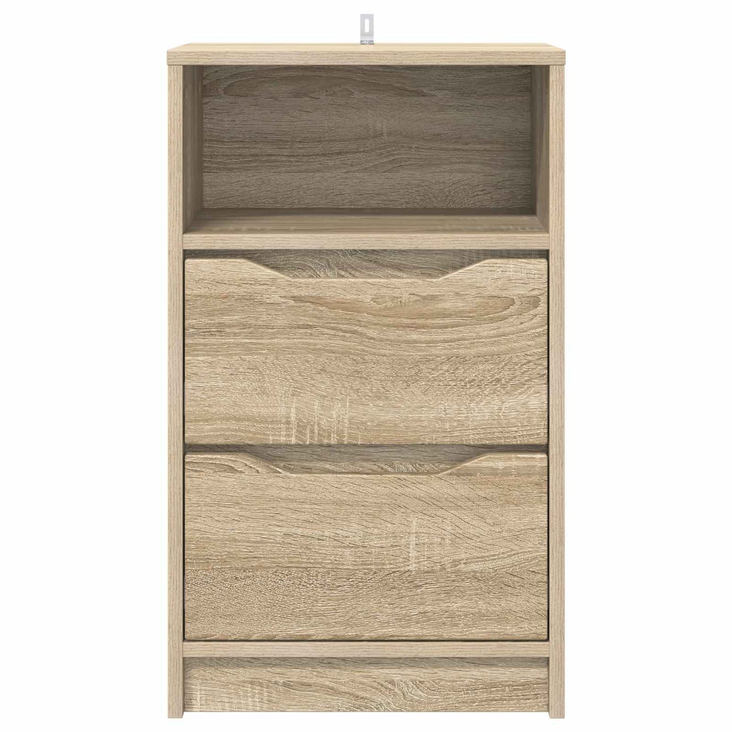 Sengeborde 2 stk. Sonoma eg 40 x 30 x 467 cm Konstrueret træ