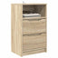 Sengeborde 2 stk. Sonoma eg 40 x 30 x 467 cm Konstrueret træ