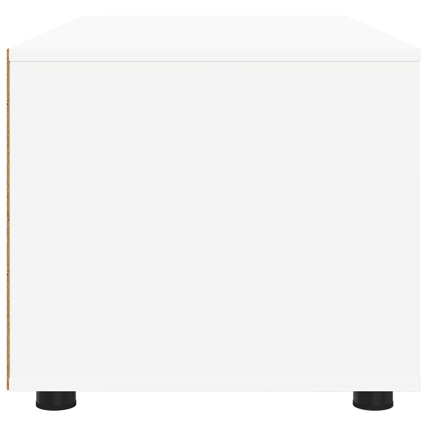 TV-skab med skuffe Hvid 100 x 48 x 43 cm Konstrueret træ