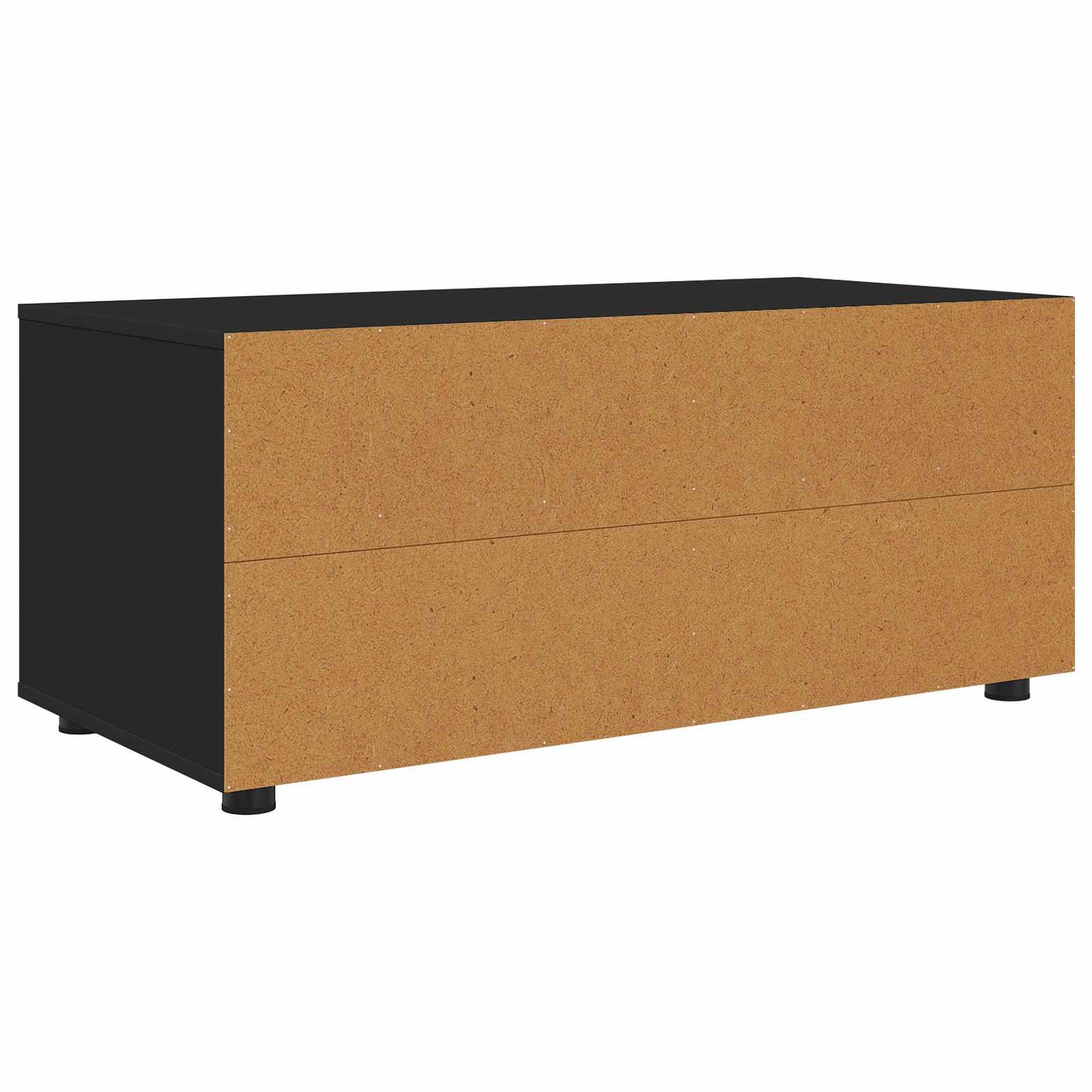 TV-skab med skuffe Sort 100 x 48 x 43 cm Konstrueret træ
