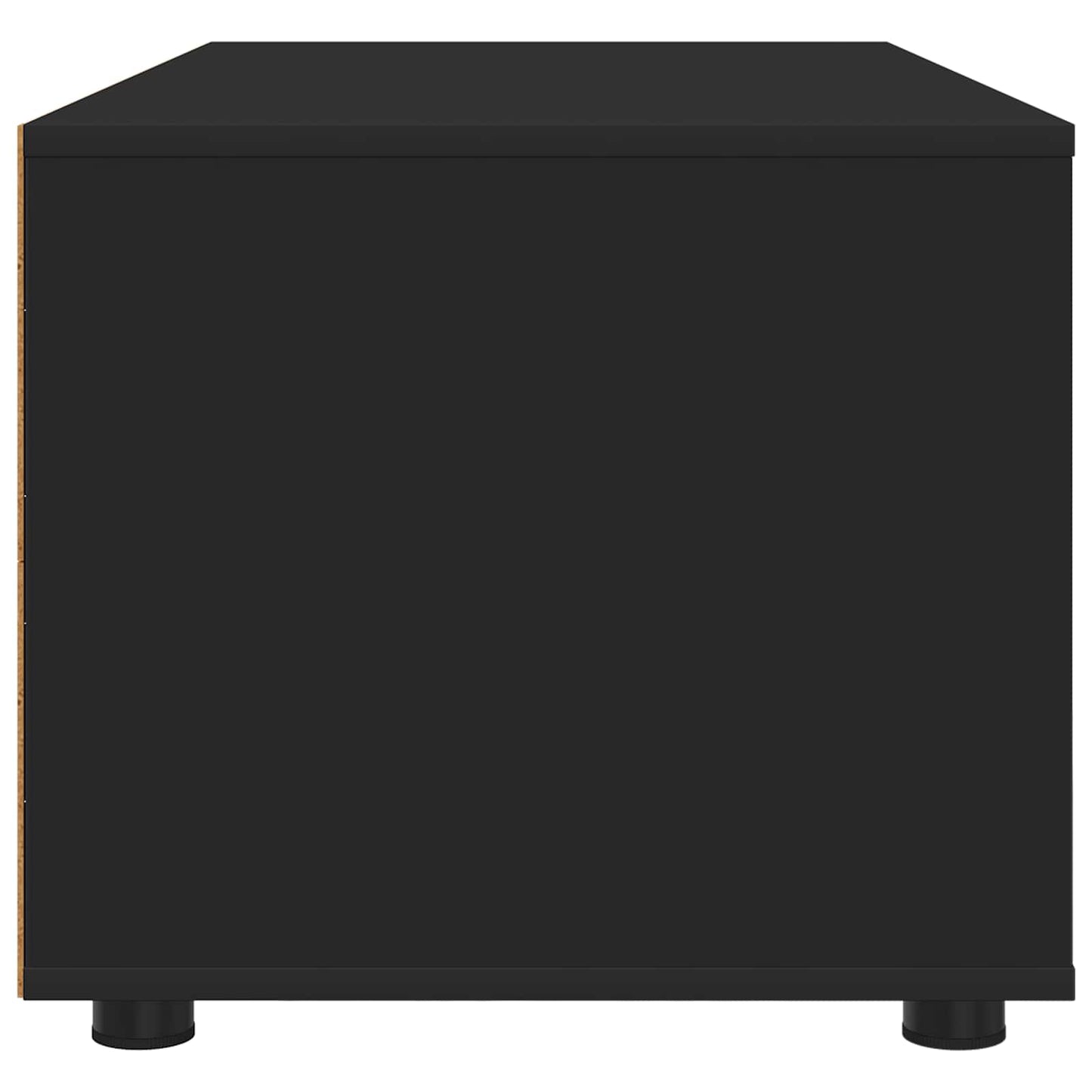 TV-skab med skuffe Sort 100 x 48 x 43 cm Konstrueret træ
