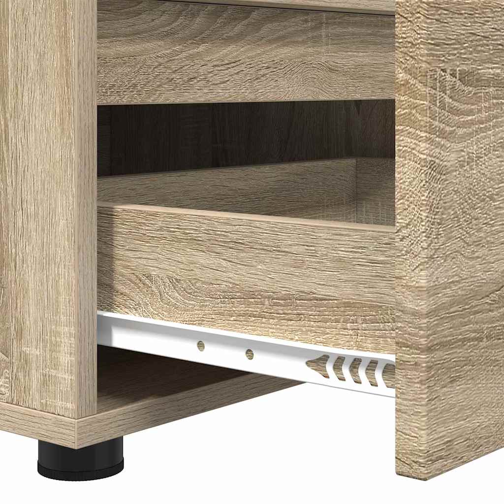 TV-skab med skuffe Sonoma eg 100 x 48 x 43 cm Konstrueret træ