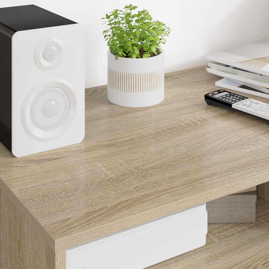 TV-skab med skuffe Sonoma eg 100 x 48 x 43 cm Konstrueret træ