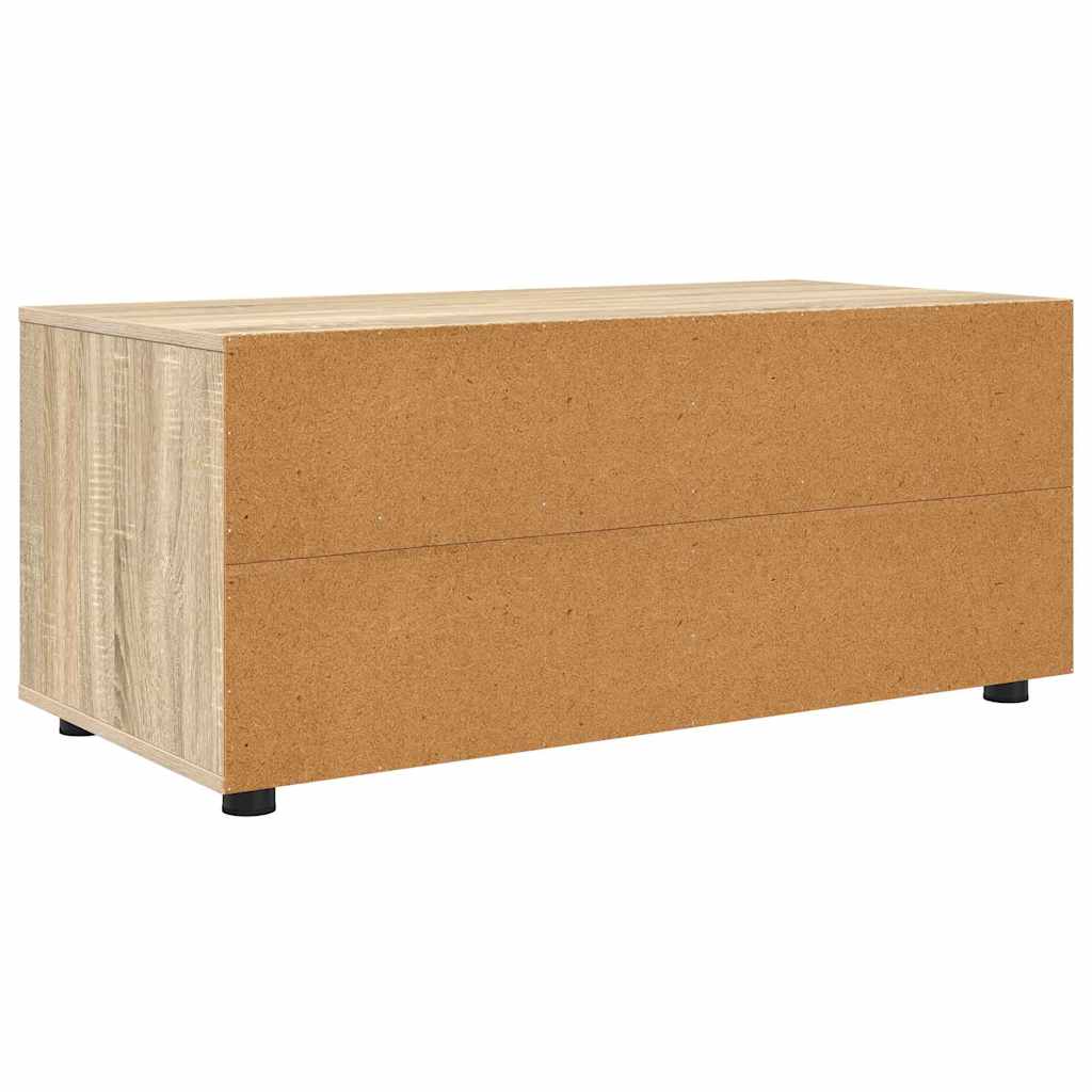 TV-skab med skuffe Sonoma eg 100 x 48 x 43 cm Konstrueret træ
