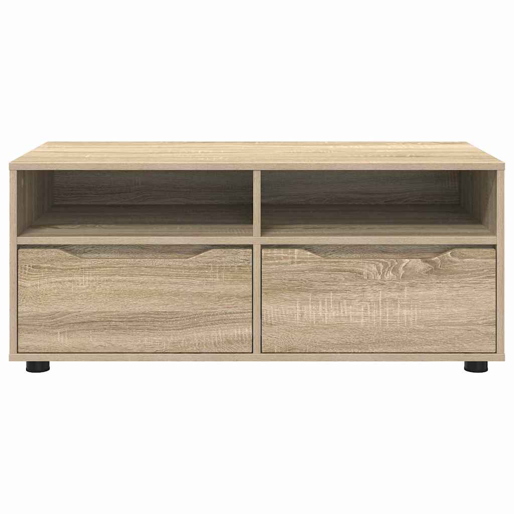 TV-skab med skuffe Sonoma eg 100 x 48 x 43 cm Konstrueret træ