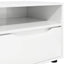 TV-skab Høj gloss hvid 100 x 48 x 43 cm Konstrueret træ
