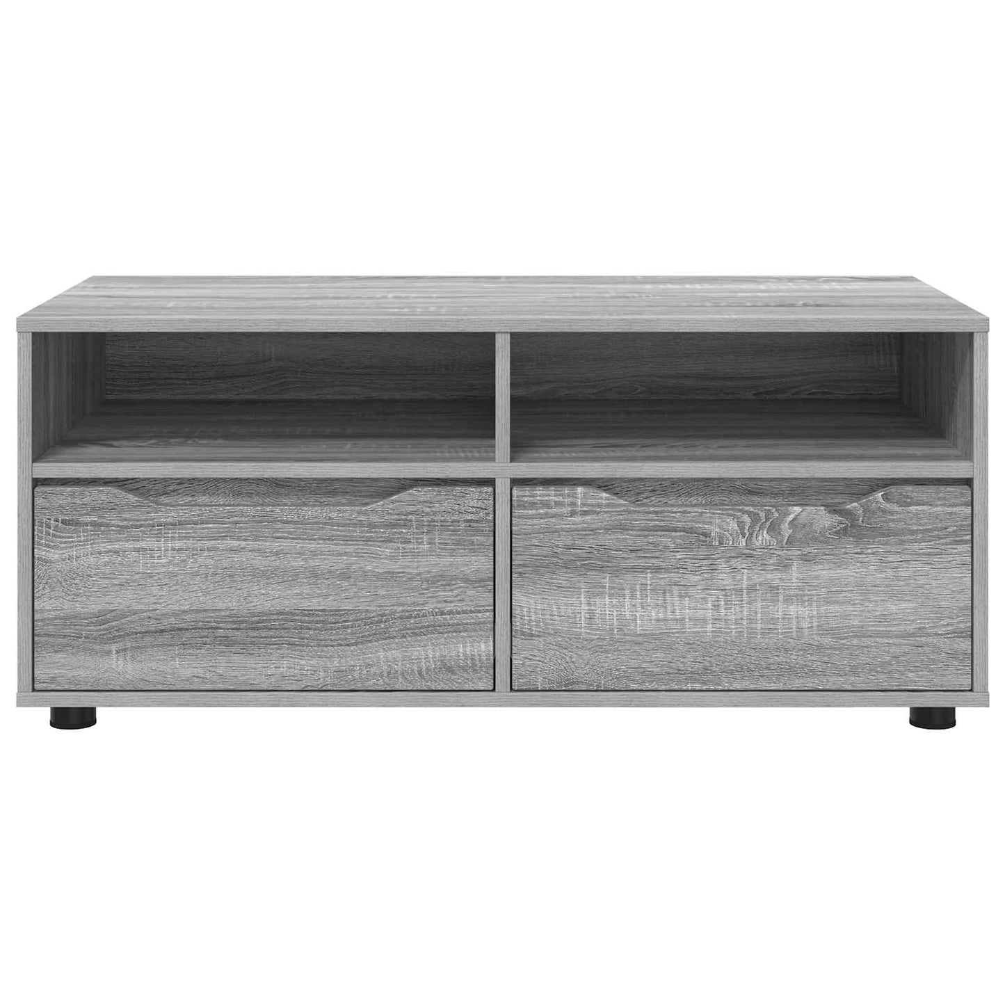 TV-skab med skuffe Grå Sonoma 100 x 48 x 43 cm Konstrueret træ