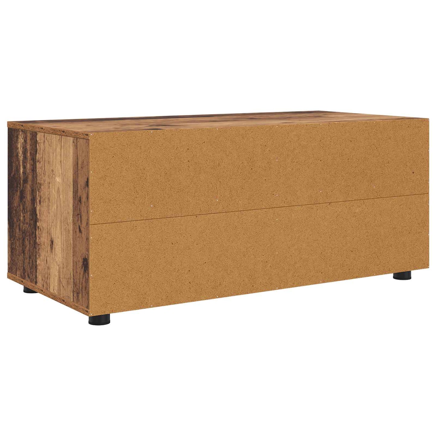 TV-skab med skuffe Gammelt træ 100 x 48 x 43 cm Konstrueret træ