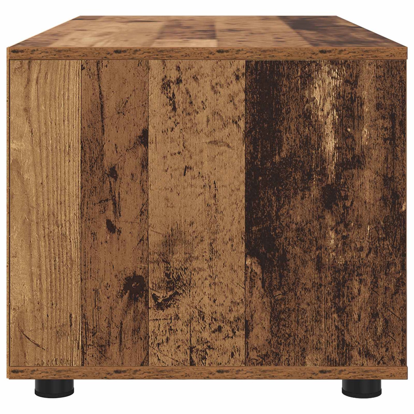 TV-skab med skuffe Gammelt træ 100 x 48 x 43 cm Konstrueret træ