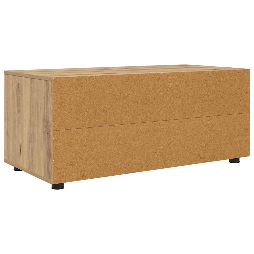 TV-skab Artisan Egetræ 100 x 48 x 43 cm Konstrueret træ