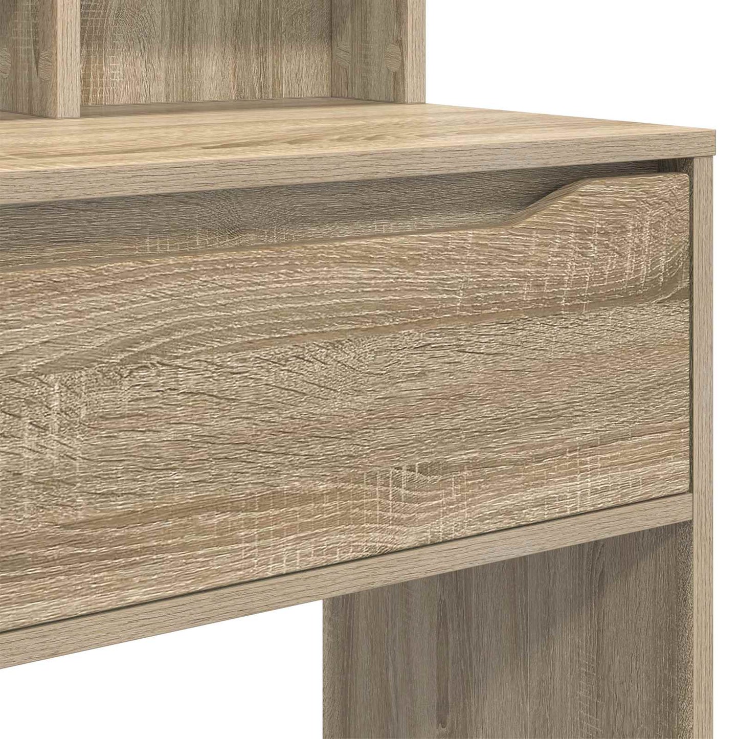 Soveværelsessminkeborde Sonoma eg 80 x 39,6 x 135 cm