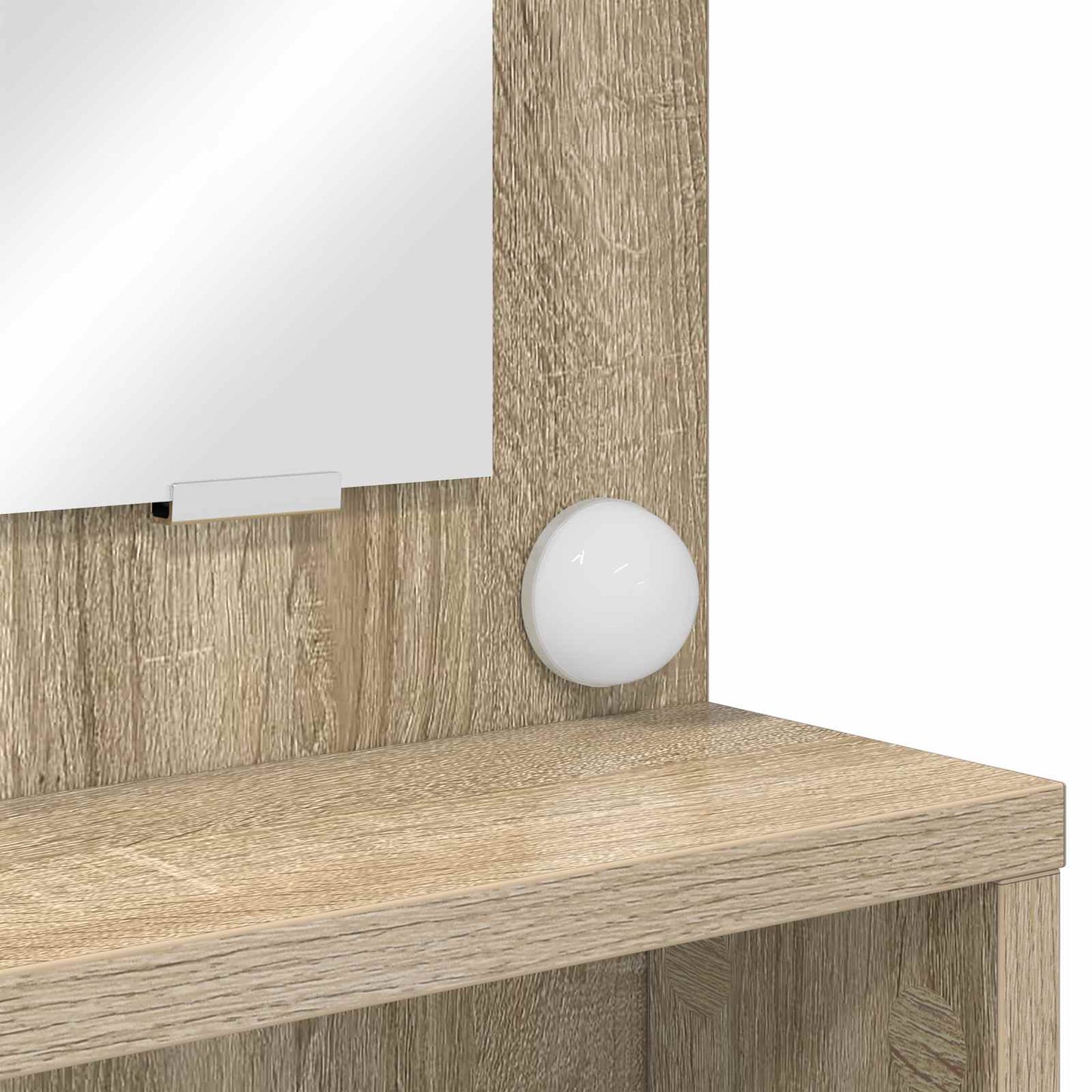 Soveværelsessminkeborde Sonoma eg 80 x 39,6 x 135 cm