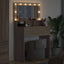 Soveværelsessminkeborde Sonoma eg 80 x 39,6 x 135 cm