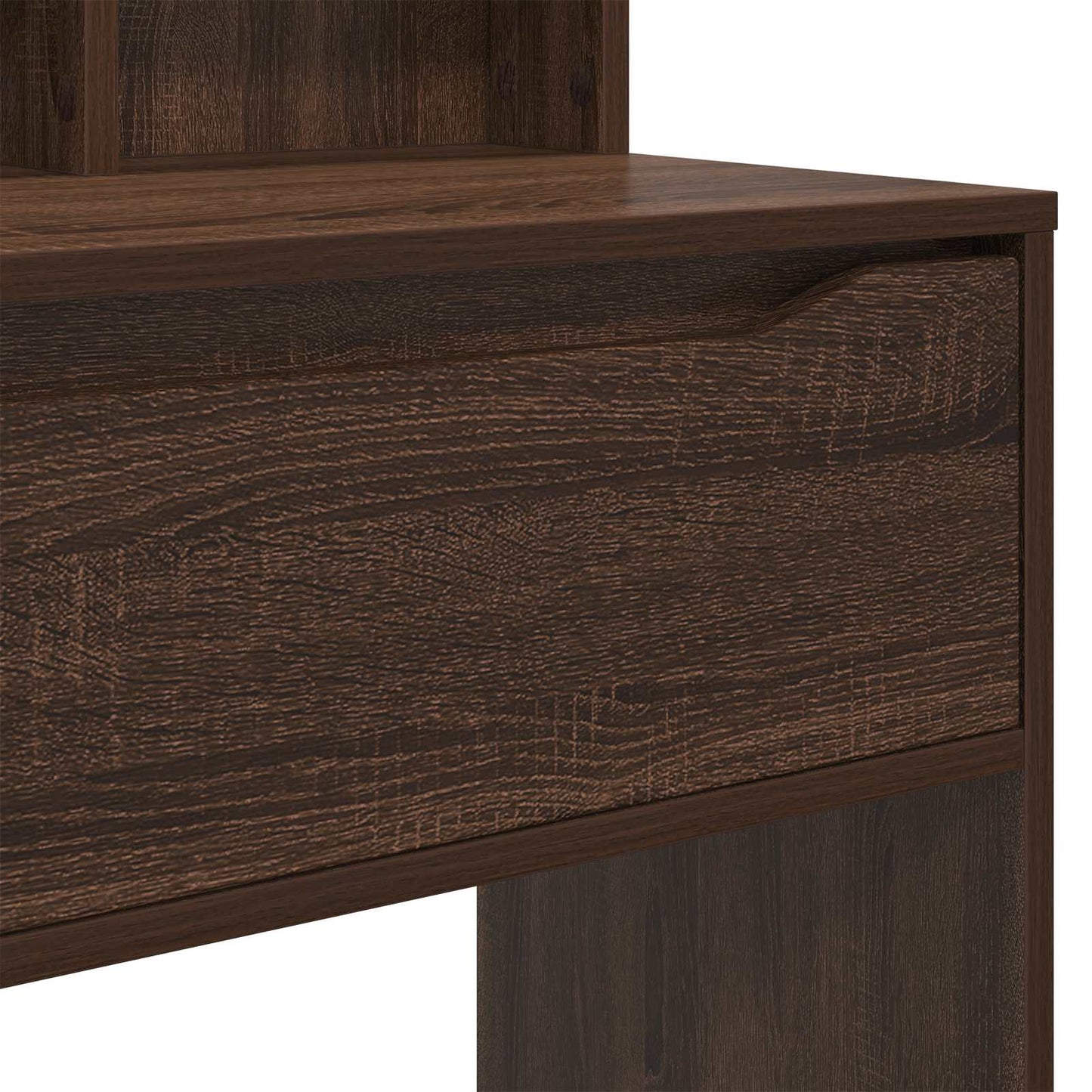 Soveværelsessminkeborde Brun eg 80 x 39,6 x 135 cm