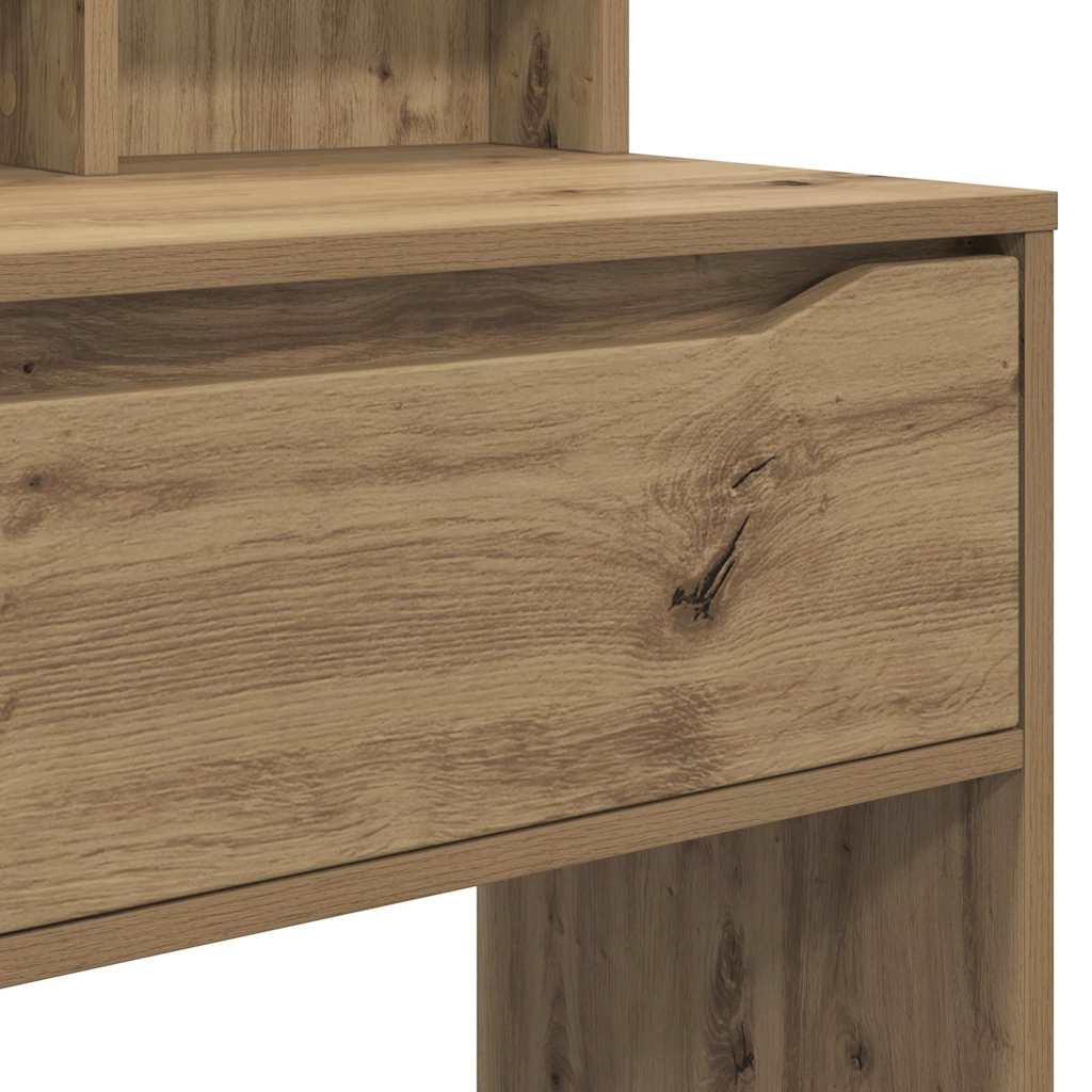 Soveværelsessminkeborde Artisan Egetræ 80 x 39,6 x 135 cm