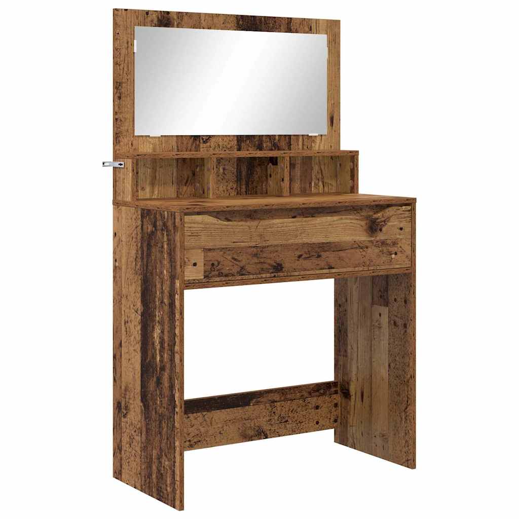 Soveværelsessminkeborde Gammelt træ 80 x 39,6 x 135 cm