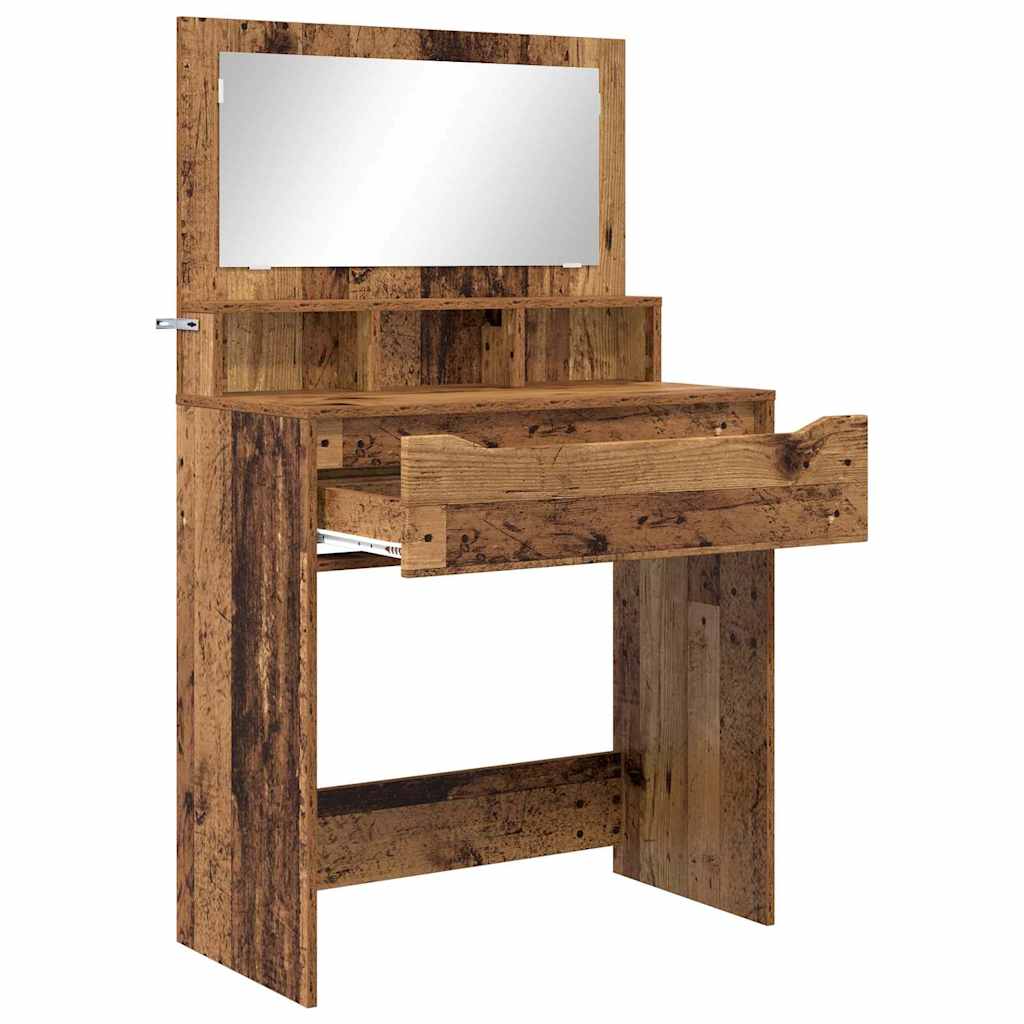 Soveværelsessminkeborde Gammelt træ 80 x 39,6 x 135 cm