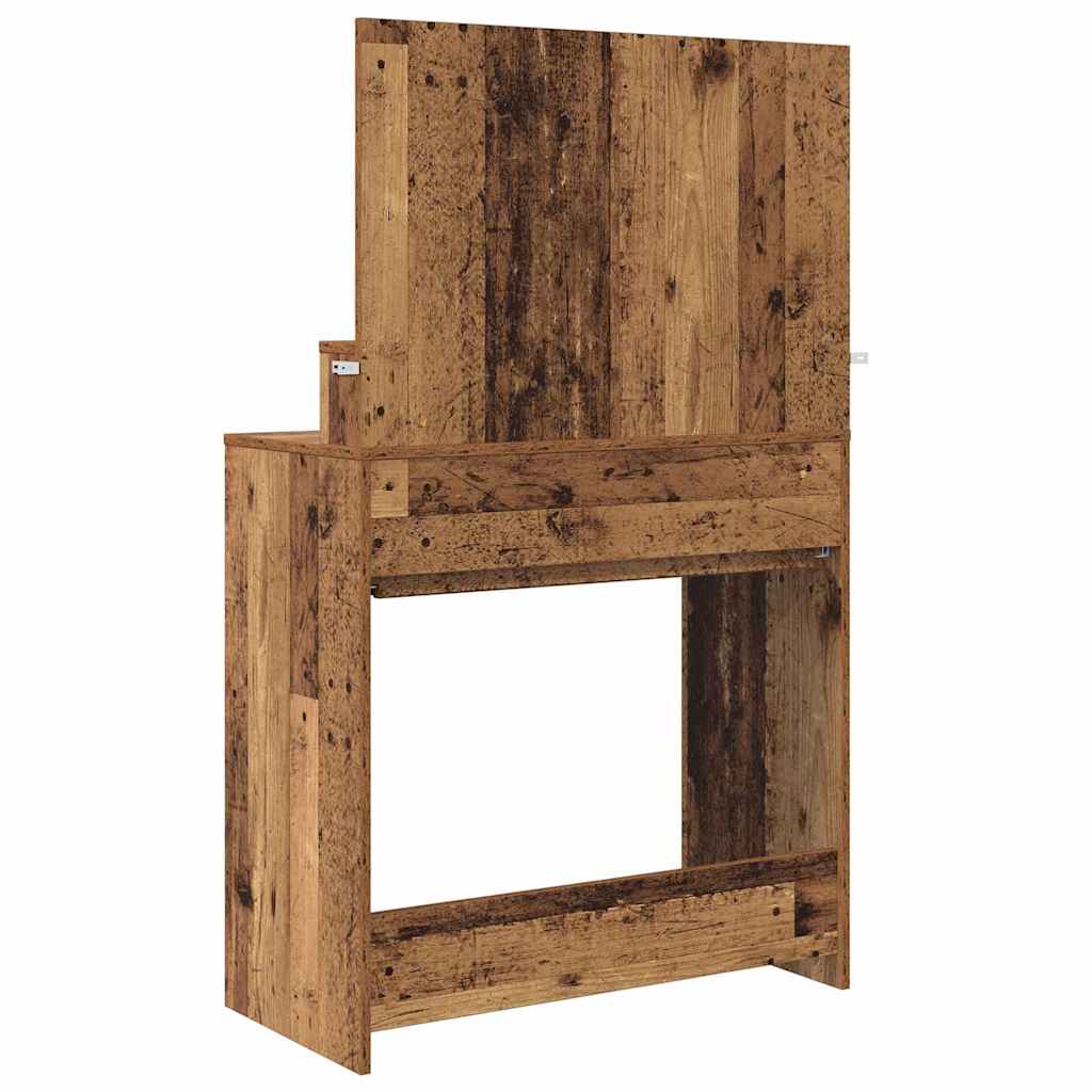 Soveværelsessminkeborde Gammelt træ 80 x 39,6 x 135 cm