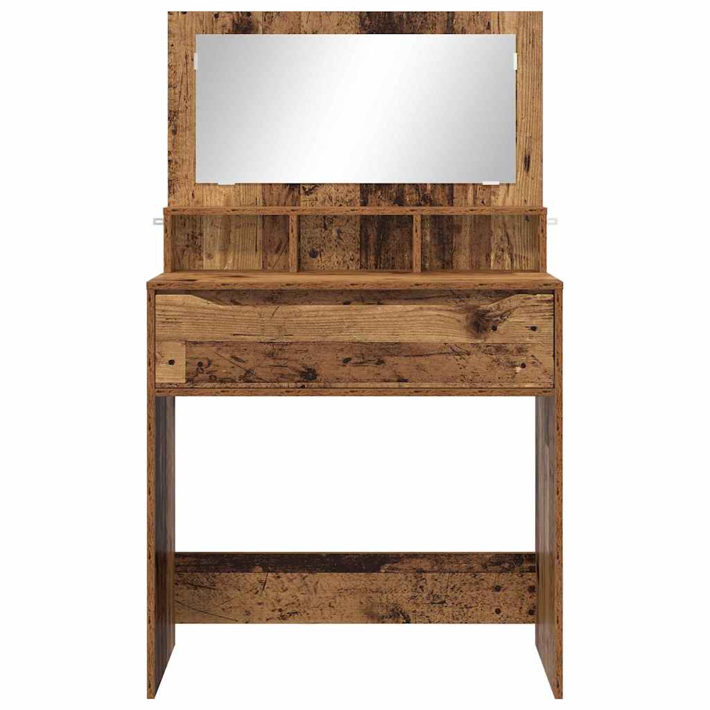 Soveværelsessminkeborde Gammelt træ 80 x 39,6 x 135 cm