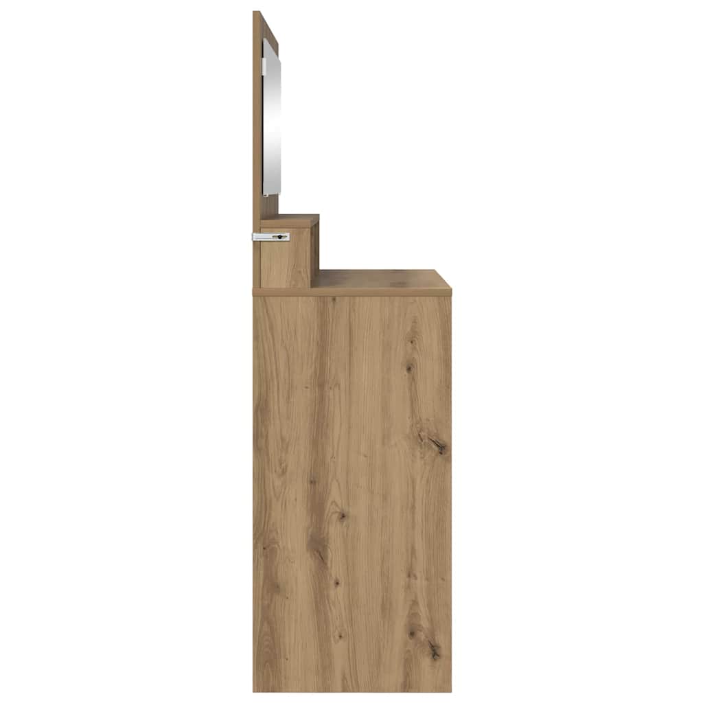 Soveværelsessminkeborde Artisan Egetræ 80 x 39,6 x 135 cm