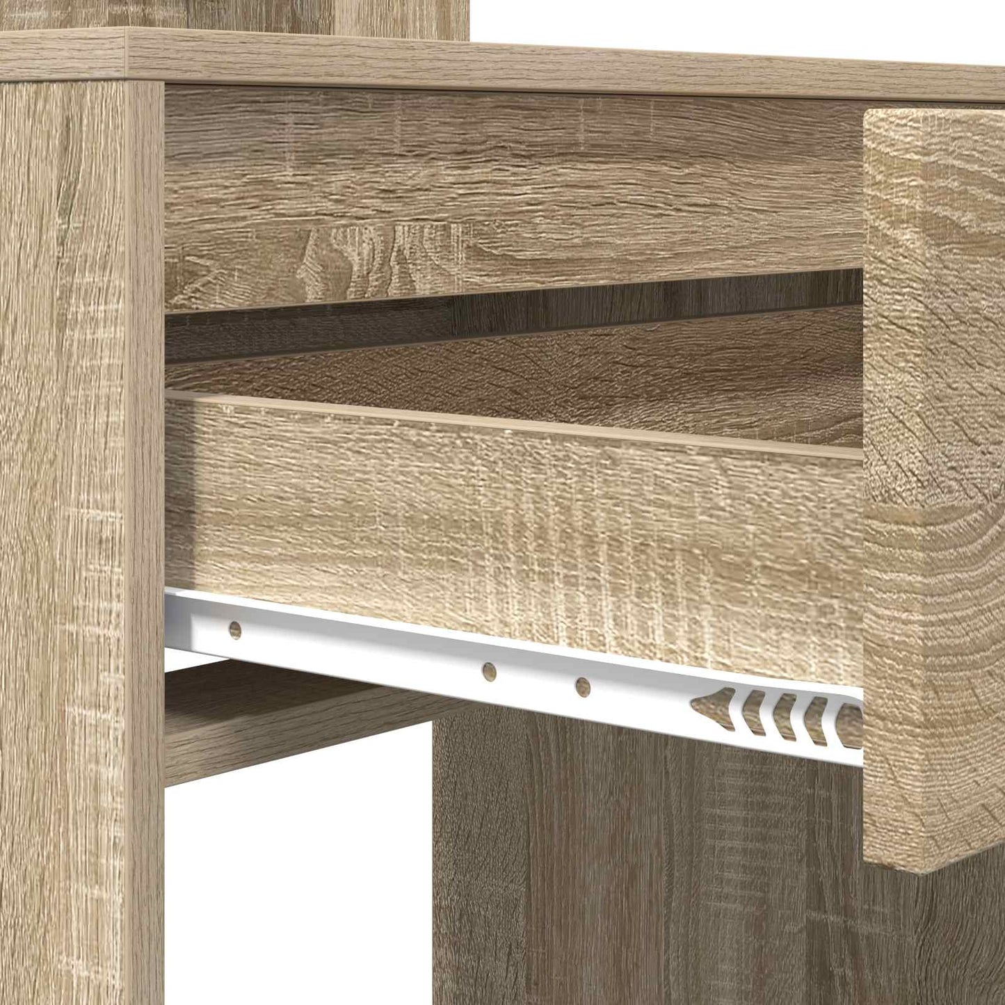 Soveværelsessminkeborde Sonoma eg 80 x 39,6 x 135 cm