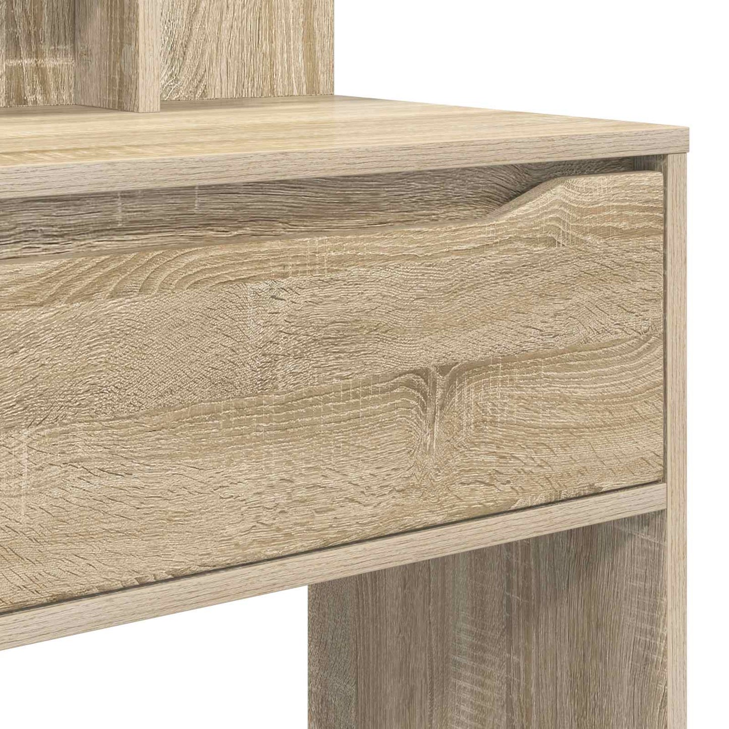 Soveværelsessminkeborde Sonoma eg 80 x 39,6 x 135 cm