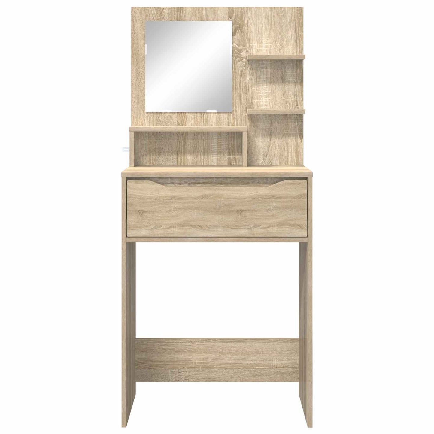 Soveværelsessminkeborde Sonoma eg 80 x 39,6 x 135 cm