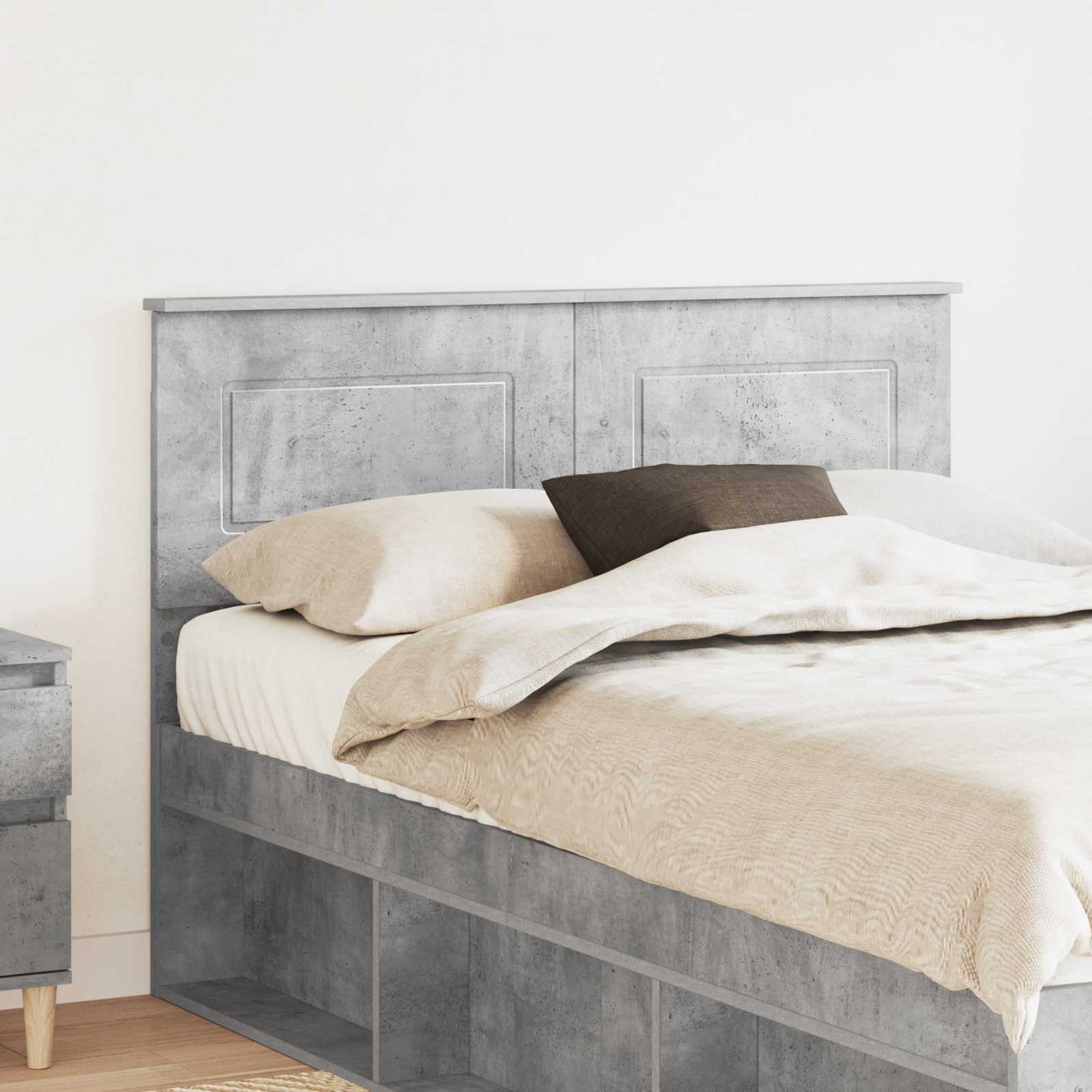Hovedgærde Beton Grå Konstrueret træ