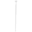 Hovedgærde Gloss Hvid Konstrueret træ