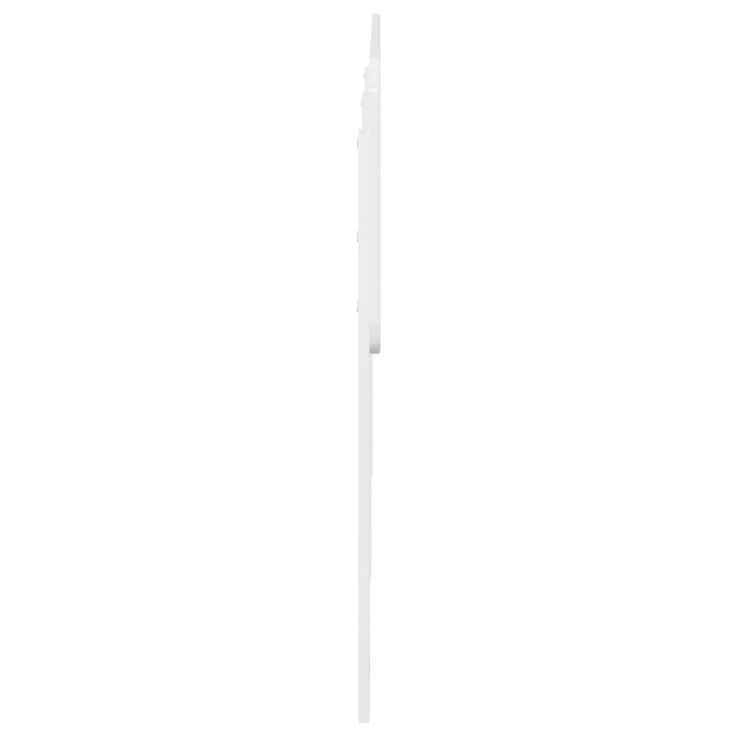Hovedgærde Gloss Hvid Konstrueret træ