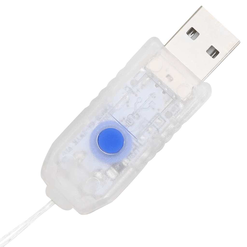 3D Rensdyr 140 LED'er Varm hvid 128 cm PET