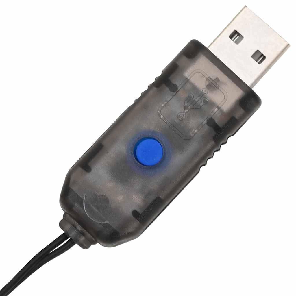 Bold med 192 LED'er 2 pcs Varm hvid 30 x 30 x 32 cm Metal