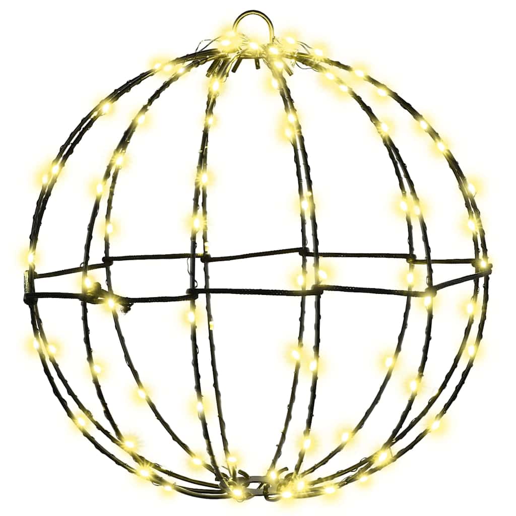 Bold med 192 LED'er 2 pcs Varm hvid 30 x 30 x 32 cm Metal