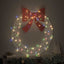Krans med 80 LED'er Flerfarvet 92 x 92 x 9,5 cm Akryl