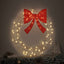 Krans med 60 LED'er Varm hvid 76 x 76 x 8 cm PET