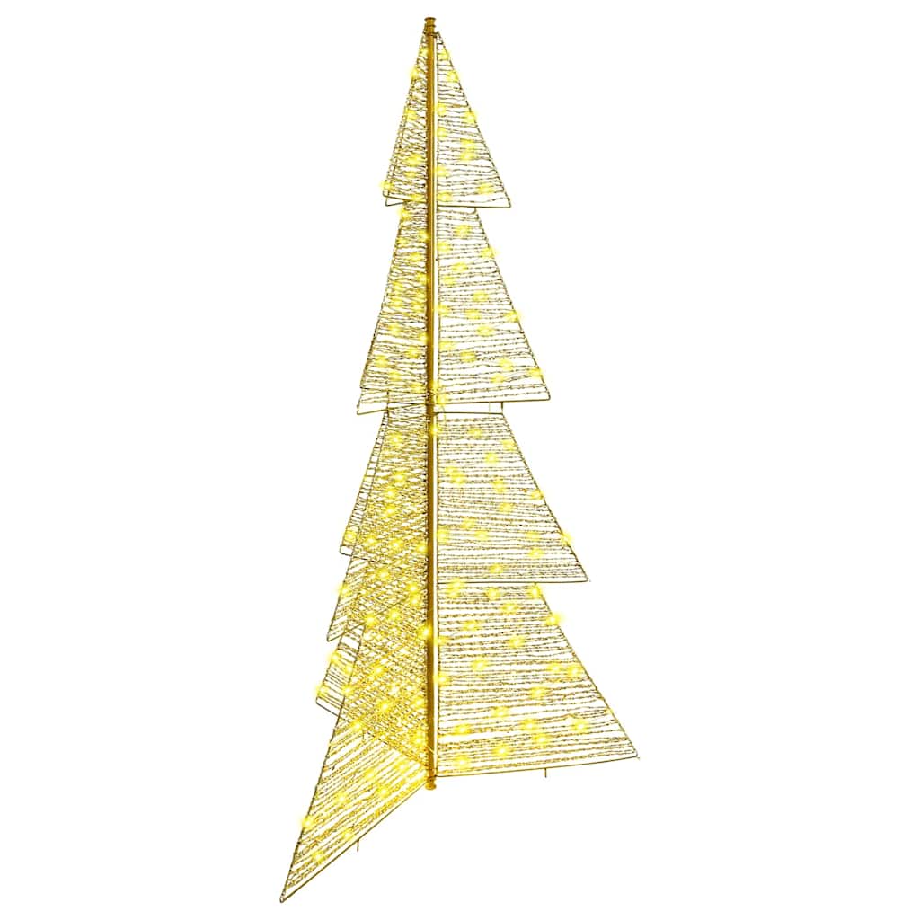 Juletræ med 240 LED'er Varm hvid 180 cm PET