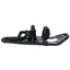 3 I 1 sneesko med vandrestave Sort 53 x 21 cm Aluminium og HDPE