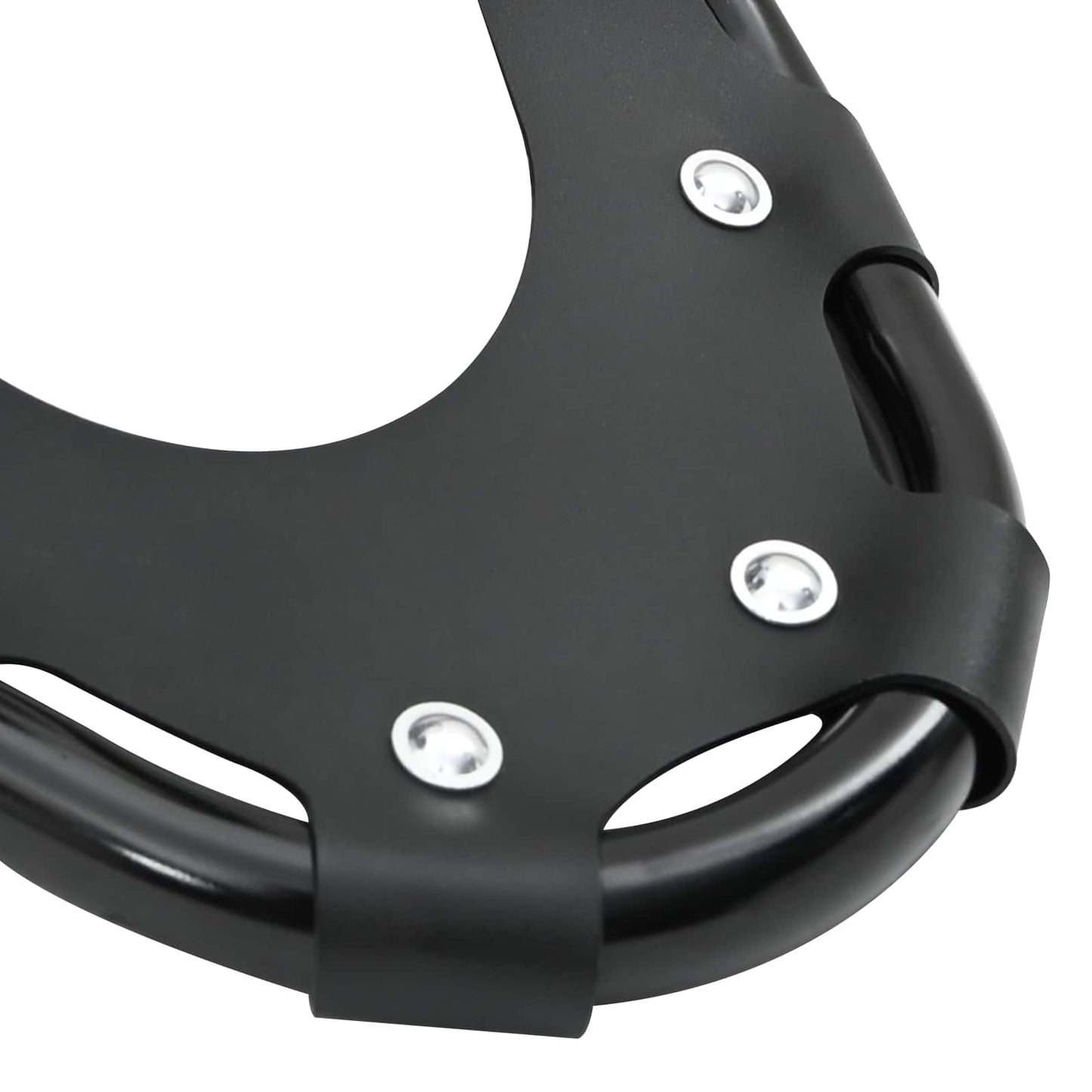 3 I 1 Snesko Sort 63 x 21 cm Aluminium og HDPE
