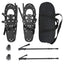 3 I 1 sneesko med vandrestave Sort 63,5 x 21 cm