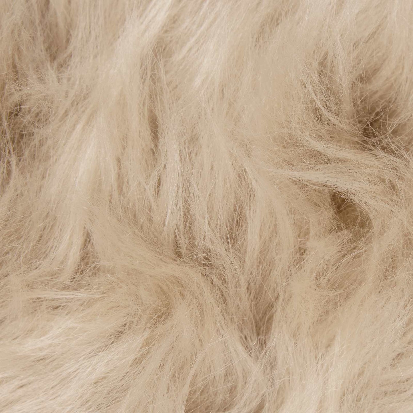 Fuskobbel lammeskindstæppe TAFALLA Beige 60 x 110 cm Polyester