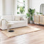 Fuskobbel lammeskindstæppe TAFALLA Beige 100 x 200 cm Polyester