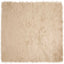 Fuskobbel lammeskindstæppe TAFALLA Beige 200 x 200 cm Polyester