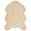 Fuskobbel lammeskindstæppe TAFALLA Beige 80 x 120 cm Polyester