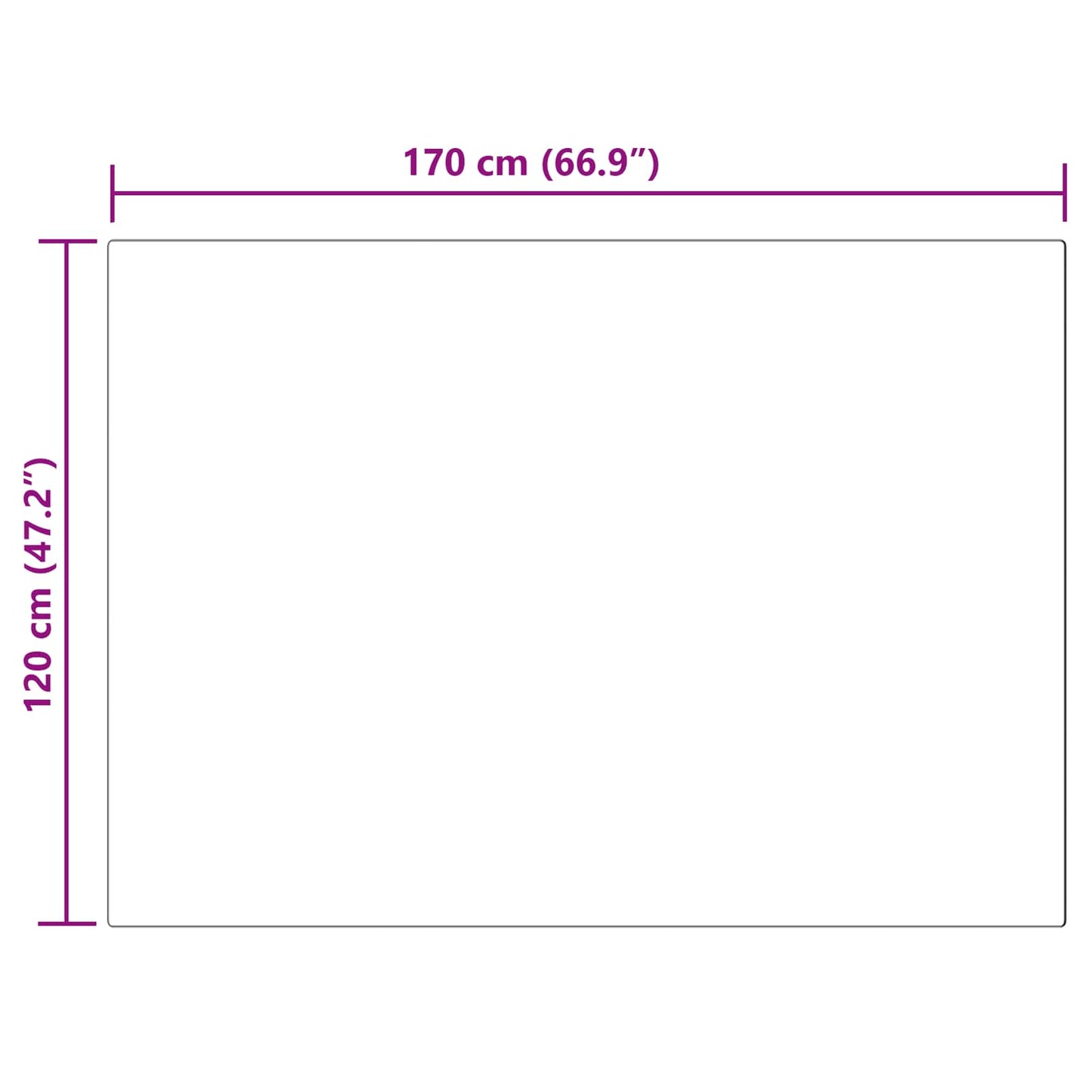Fuskobbel lammeskindstæppe TAFALLA Lyserød 120 x 170 cm