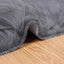 Fuskobbel lammeskindstæppe TAFALLA Antracit 160 x 230 cm