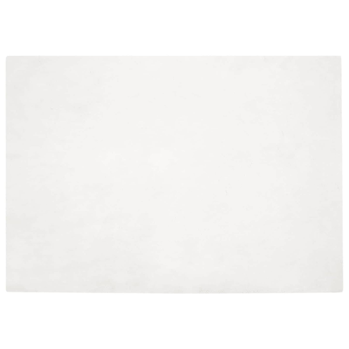 Skridsikker tæppe af kunstig kaninpels OLITE Hvid 140 x 200 cm
